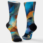 Chaussette Chaussettes Abstraites (Angulaire)