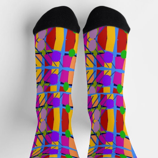 Chaussette Chaussettes Abstraites (Haut)