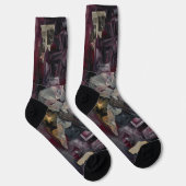 Chaussette Chaussettes Abstraites (Droite)