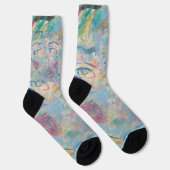 Chaussette Chaussettes Abstraites colorées "Fancy" Crew (Droite)
