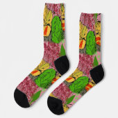 Chaussette Chaussettes Abstraites de poisson d'or (Gauche)