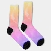 Chaussette Chaussettes Abstraites "Sunrise Chaude" (Droite)