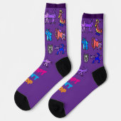 Chaussette Chaussettes Adopt Don’t Shop Crew (Gauche)