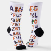 Chaussette Chaussettes Alphabet (Angulaire)