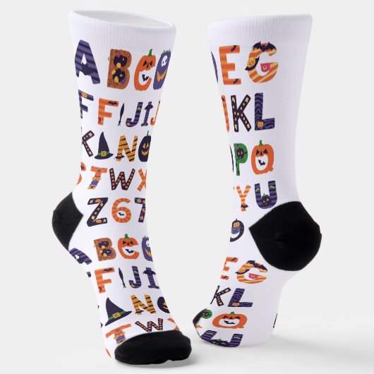 Chaussette Chaussettes Alphabet (Angulaire)