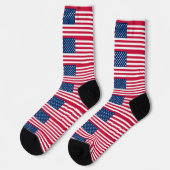 Chaussette Chaussettes américaines - Patriotique (Gauche)