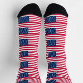 Chaussette Chaussettes américaines - Patriotique (Haut)