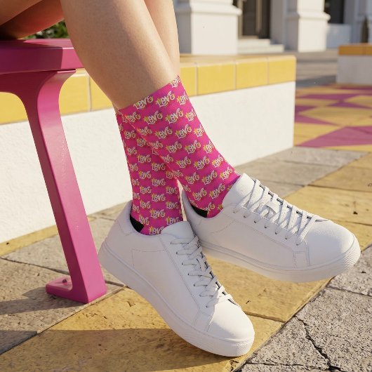 Chaussette Chaussettes AMOUR
