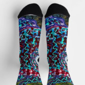 Chaussette chaussettes amusantes (Haut)