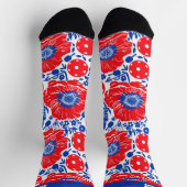 Chaussette Chaussettes amusantes de Pickleball Passion (Haut)