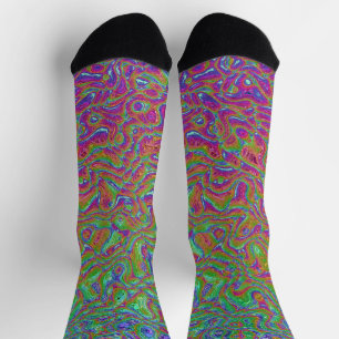 Chaussette Chaussettes arc-en-ciel démontées