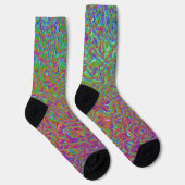 Chaussette Chaussettes arc-en-ciel démontées (Droite)
