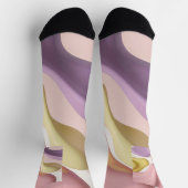 Chaussette Chaussettes au graphique abstrait élégant (Haut)