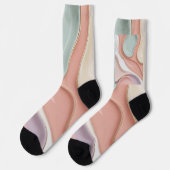 Chaussette Chaussettes au graphique abstrait stylé (Gauche)
