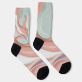 Chaussette Chaussettes au graphique abstrait stylé (Droite)