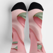 Chaussette Chaussettes au graphique abstrait stylé (Haut)