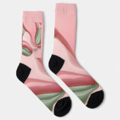 Chaussette Chaussettes au graphique abstrait stylé (Droite)
