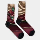 Chaussette Chaussettes au graphique abstrait stylé (Droite)