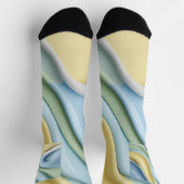 Chaussette Chaussettes au graphique abstrait stylé (Haut)