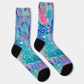 Chaussette Chaussettes au motif graphique élégant (Droite)