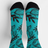 Chaussette Chaussettes Aurora (turquoises) (Haut)