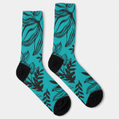 Chaussette Chaussettes Aurora (turquoises) (Droite)