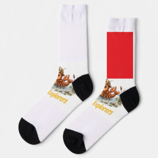 Chaussette Chaussettes aux écrevisses des explorateurs du pet