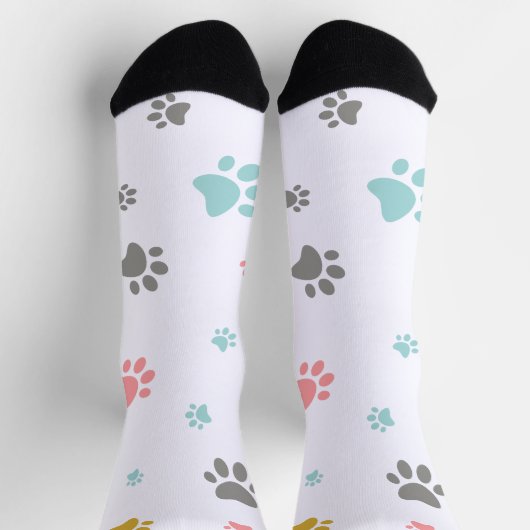 Chaussette Chaussettes aux Pattes de Chat (Haut)