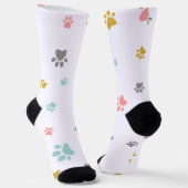 Chaussette Chaussettes aux Pattes de Chat (Angulaire)