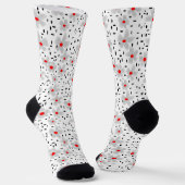 Chaussette chaussettes avec application d'un petit chaton (Angulaire)