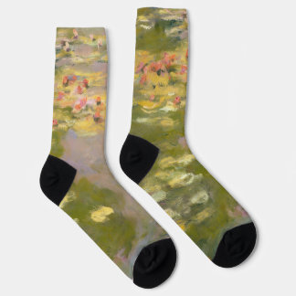 Chaussette Chaussettes avec les Nymphéas de Monet, Peinture C