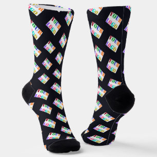 Chaussette Chaussettes avec logo commercial personnalisé avec