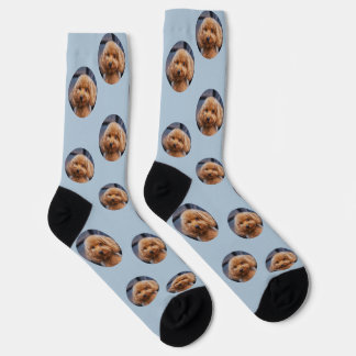 Chaussette Chaussettes avec photo de animal personnalisée
