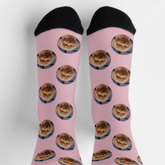 Chaussette Chaussettes avec photo de animal personnalisée