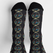 Chaussette Chaussettes B&E Bold et conception élaborée 002113 (Haut)