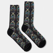 Chaussette Chaussettes B&E Bold et conception élaborée 002113 (Droite)