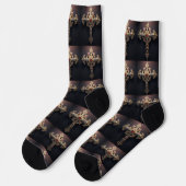 Chaussette Chaussettes B&E Bold et conception élaborée 002124 (Gauche)