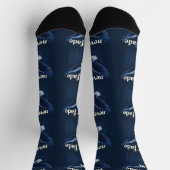 Chaussette Chaussettes B&E Bold et conception élaborée 002178 (Haut)