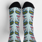 Chaussette Chaussettes B&E Bold et conception élaborée 002189 (Haut)