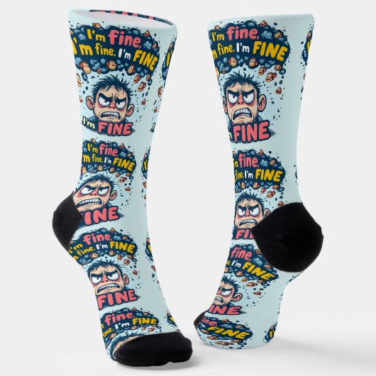 Chaussette Chaussettes B&E Bold et conception élaborée 002189 (Angulaire)