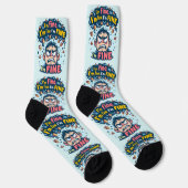 Chaussette Chaussettes B&E Bold et conception élaborée 002189 (Droite)
