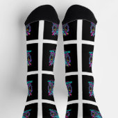Chaussette Chaussettes B&E Bold et conception élaborée 002237 (Haut)