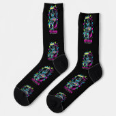 Chaussette Chaussettes B&E Bold et conception élaborée 002248 (Gauche)