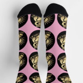 Chaussette Chaussettes B&E Bold et conception élaborée 002260 (Haut)