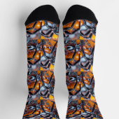 Chaussette Chaussettes B&E Bold et conception élaborée 002269 (Haut)