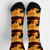 Chaussette Chaussettes B&E Bold et conception élaborée 002271 (Haut)