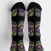 Chaussette Chaussettes B&E Bold et conception élaborée 002280 (Haut)