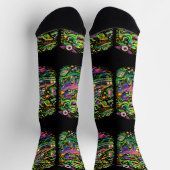 Chaussette Chaussettes B&E Bold et conception élaborée 002288 (Haut)