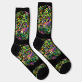Chaussette Chaussettes B&E Bold et conception élaborée 002288 (Droite)