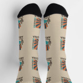 Chaussette Chaussettes B&E Bold et conception élaborée 002324 (Haut)